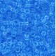 Toho seed beads 8/0 round Transparent Aquamarine - TR-08-3